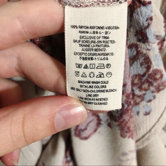 Free People Tree Swing Washed Stone Tunic Dress - Picture 7 of 8